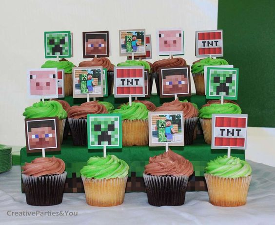 Lembrancinhas e Festas: Festa infantil tema Minecraft